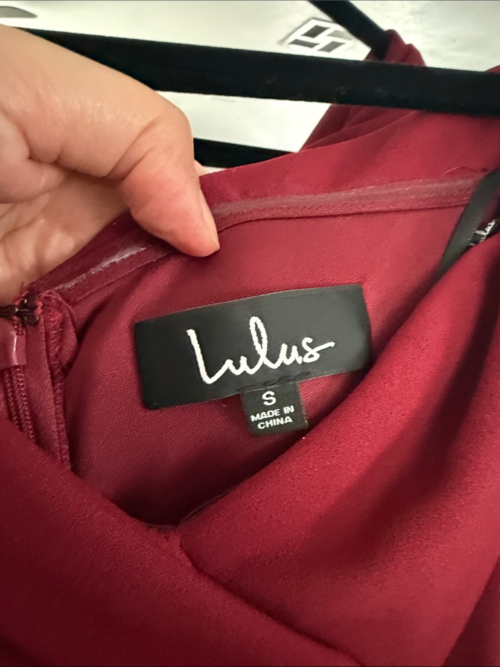 Lulus Song Of Love Wine Red Off-The-Shoulder Maxi Dress - Picture 9 of 9